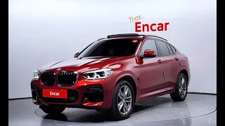 Видео обзор по ценам на автомобили из Ю. Корее -  BMW X4 (G02) xDrive20d, 4WD, M-пакет.