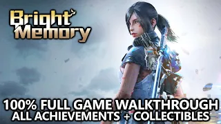 Bright Memory - 100% Full Game Walkthrough - All Achievements and Collectibles