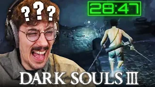 HandOfBlood reagiert auf Dark Souls III Any% Speedrun