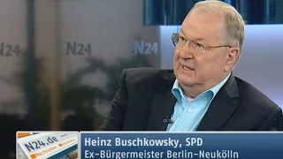 Heinz Buschkowsky im Interview: "Großteil der Menschen, die kommen, nicht integrierbar!"
