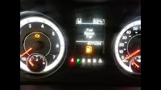 Fuel sensor fail