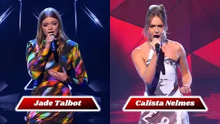 Jade Talbot (The Edge Of Glory) vs Calista Nelmes (Skyscraper) | The Voice Australia 12