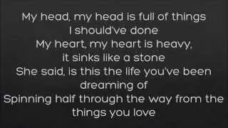 It's Not Right For You - The Script (Official Lyrics Video)