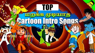 90s and Early 2k Cartoon Shows Top 10 Intro Songs in Tamil