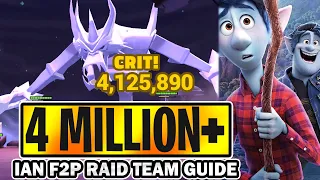 4 MILLION F2P Raid Team Guide | Learn EVERYTHING to HIT BIGGER NUMBERS! | Disney Sorcerer's Arena