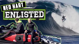 ENLISTED | Ned Hart Charges a Gnarly Swell at Shipstern Bluff