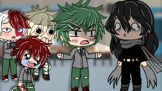 Deku snaps at aizawa😂(gacha skit) bnha/mha