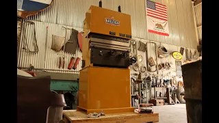 Testing Out the New Baileigh Hydraulic Press Brake