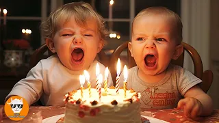 Funny Babies Screaming While Blowing Birthday Candles - Funny Baby Videos | Just Funniest