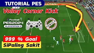 tutorial Corner kick di jamin goal // PES 2024 PS3