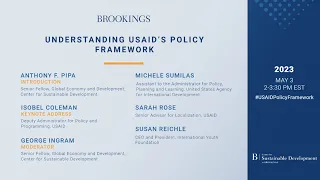 Understanding USAID’s Policy Framework