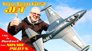 This is Your First inexpensive Jet - F9F Panther for Newbie RC Pilots
