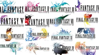 Evolution of Final Fantasy Games, 1987-2023