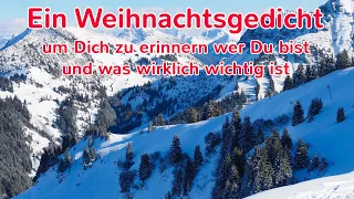 Ein Weihnachtsgedicht um Dich zu erinnern wer Du bist und was wirklich wichtig ist - von Ute Steiger