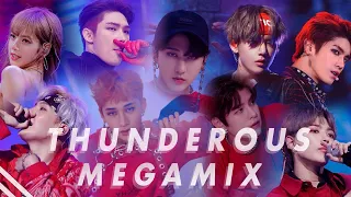 [Megamix] Thunderous (소리꾼) x Mic Drop x Dope (+More) - Stray Kids / BTS / ATEEZ / NCT 127