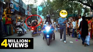 Riding Hayabusa in Market | Public Reactions!!