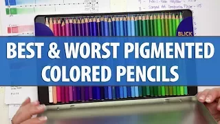 Which Colored Pencils Have the Most Pigment?