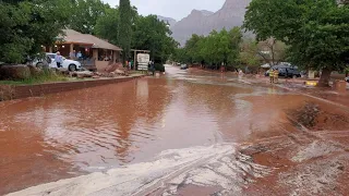 Flash Flood Warning in effect for Zion National Park, surrounding areas