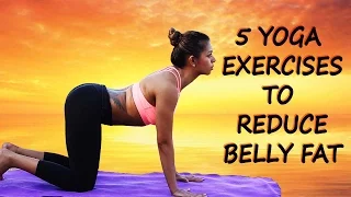 5 Best Yoga Exercises to Reduce Belly Fat - Simple Yoga Poses to Reduce Weight in One Week