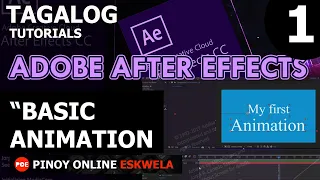 Tagalog Adobe After Effects Tutorial - 1