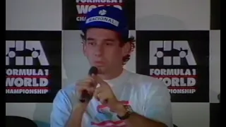 "That's what I'm talking about." | Senna speaks about punching Eddie Irvine | 1993 Australian GP