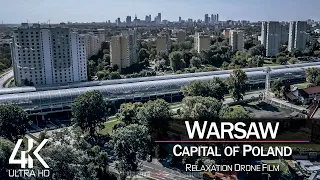 【4K】Warsaw from Above 🔥 Capital of POLAND 2021 🔥 Cinematic Wolf Aerial™ Drone Film