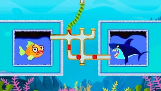 Save the Fish Android Mobile Game - Pull the Pin Gameplay Level 290-295