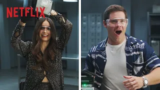 Nina Dobrev and Adam Devine Break into Piggy Banks | The Out-Laws | Netflix