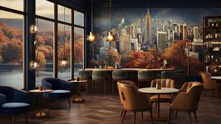 Winter Jazz - Night Owl Jazz Cafe Ambience with Relaxing Jazz Music & Rain Sounds