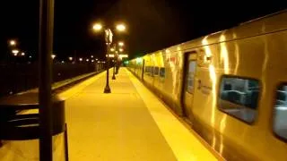 Bombardier M7 EMU 7046 to Atlantic Terminal at Hempstead