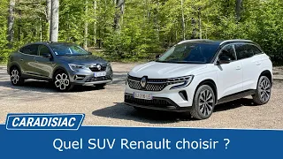 Comparatif - Renault Austral vs Arkana : la paire de famille
