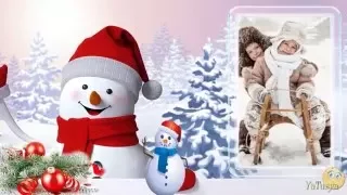 Весёлый снеговик - Детский Проект ProShow Producer бесплатно