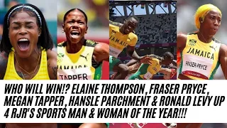 WHO WILL WIN!? ELAINE THOMPSON, FRASER PRYCE, MEGAN TAPPER, HANSLE PARCHMENT & RONALD LEVY UP 4 RJR