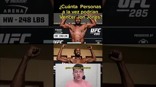 ¿Cuántas Personas podría vencer Jon Jones? #mma #ufc  #jonjones