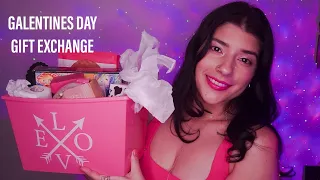 ASMR ❤️ GALENTINES DAY GIFT EXCHANGE FROM @explaurenasmr