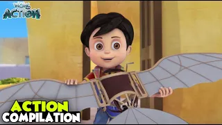 Udney Waley Paankh Kiske Hai | New Compilation | Vir: The Robot Boy | Hindi Cartoons For Kids