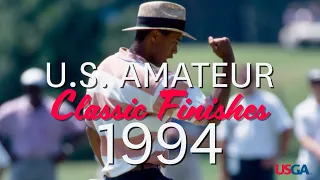 U.S. Amateur Classic Finishes: 1994 | Tiger Woods Vies to Become Youngest U.S. Amateur Champion