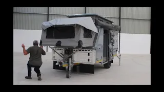 BUSH LAPA OFFROAD CARAVANS | RATEL 4i  SETTING UP