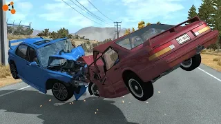 Crazy Crashes/Cinematic Compilation -- BeamNG