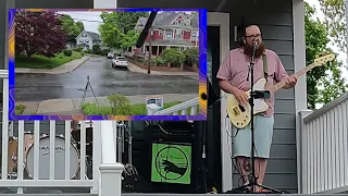 Malden Porchfest - 10 Wishes in the wind - Aaron Bilodeau performs a set 148 Hawthorn 2024