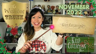 🎄THE WIZARDING TRUNK | The Keep Collecting Holiday Box | November 2022🎄