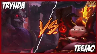 This is how you beat a annoying Teemo | Trynda V.S Teemo | WILD RIFT | LOLMobile