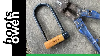 Bolt cutters vs Kryptonite series 4 lock -- who will win?