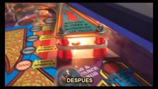 RESTAURACION ROLLING STONES PINBALL