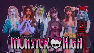 💖 Создала Монстер Хай в симсе | Monster High | The Sims 4 - ПодCASт |