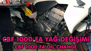 CBF 1000 FA Yağ Değişimi / CBF 1000 FA Oil Change