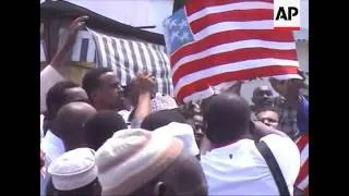 4:3 US flags burned during protest over film deemed to insult to Islam