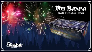 "MeiBanfa" - 206 Shots 25-30mm Compound Fireworks [Batch 2020]