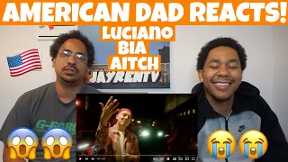 LUCIANO ft. BIA & AITCH - BAMBA *AMERICAN DAD REACTS 🇺🇸*