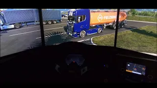 ETS2 Delivery Scania R (Seville, Spain to Gijon, France) Part 2